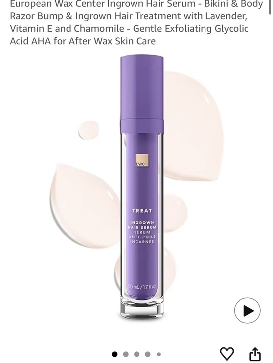Ewc Other - Purple Treatment Serum Pump Bottle